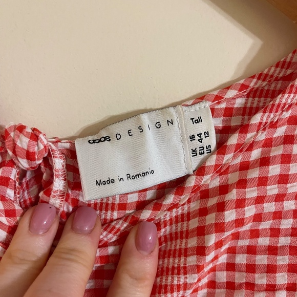 ASOS Tall Maxi Smock Dress - Picture 3 of 3